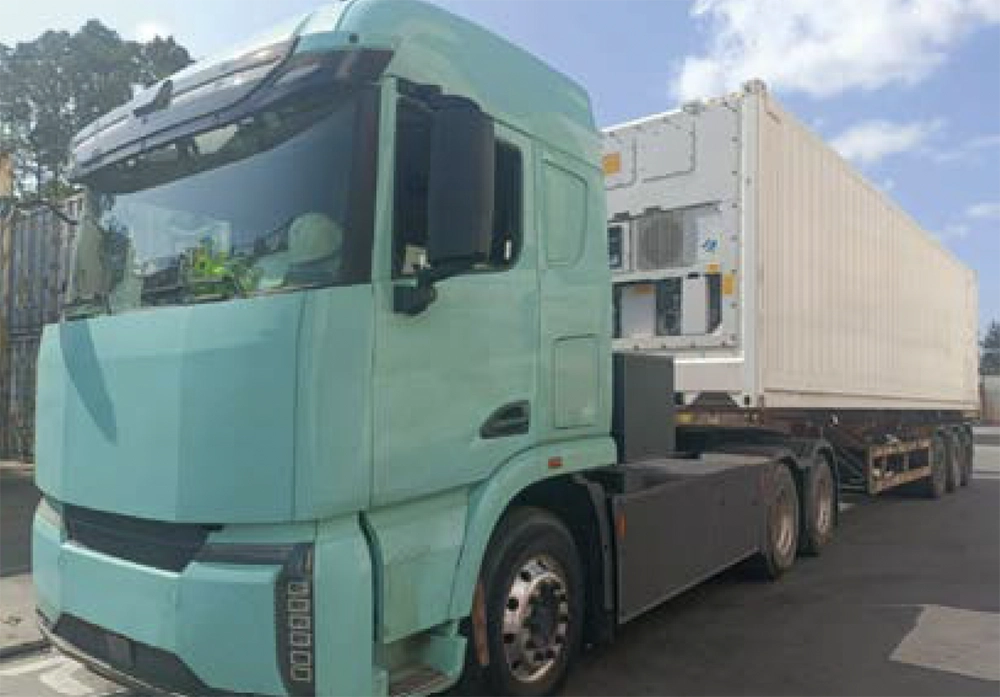 Deployment of large electric trucks (China)