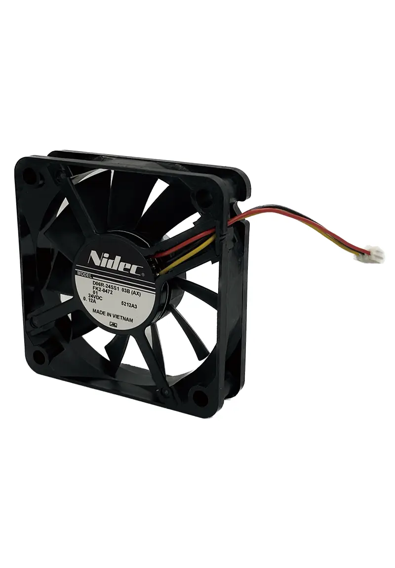 Nidec’s fan motors: D06R-24SS1 03B (AX) and others