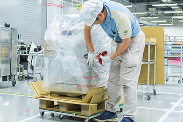 Remanufacturing Flowchart 6. Shipping and sales