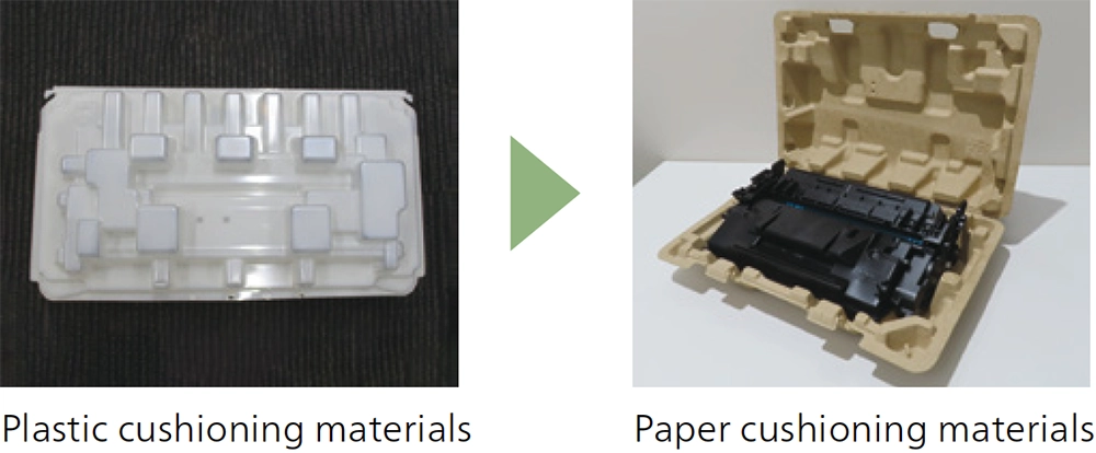 Replacing cushioning materials in the CRG070 series