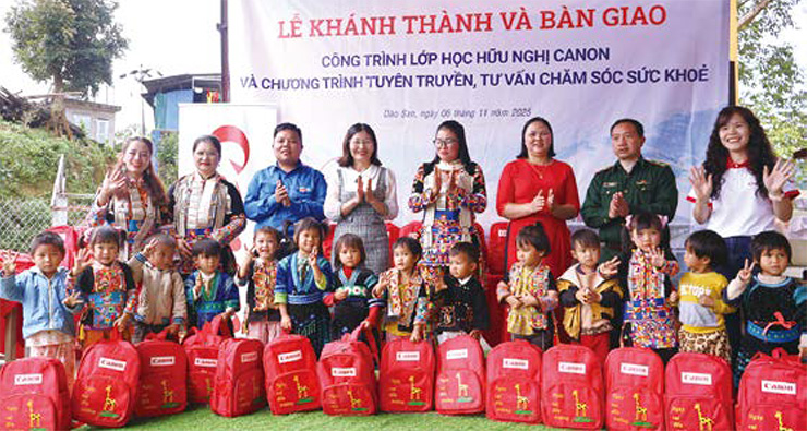 Opening ceremony for the 55th school in Vietnam