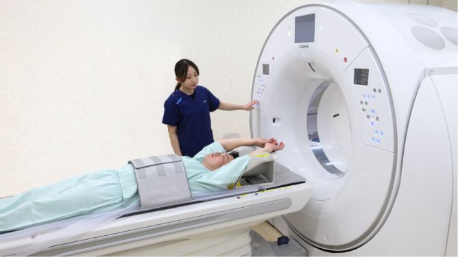 Next-generation CT That Reduces the Burden on Patients