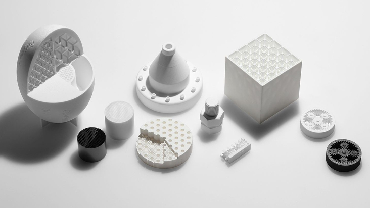 Ceramic material for 3D printers