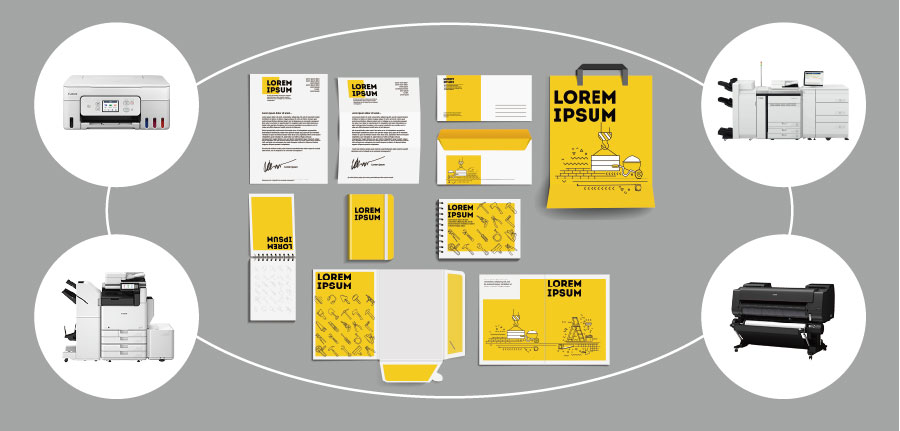 Bespoke goods created on different printers all have visually consistent colors