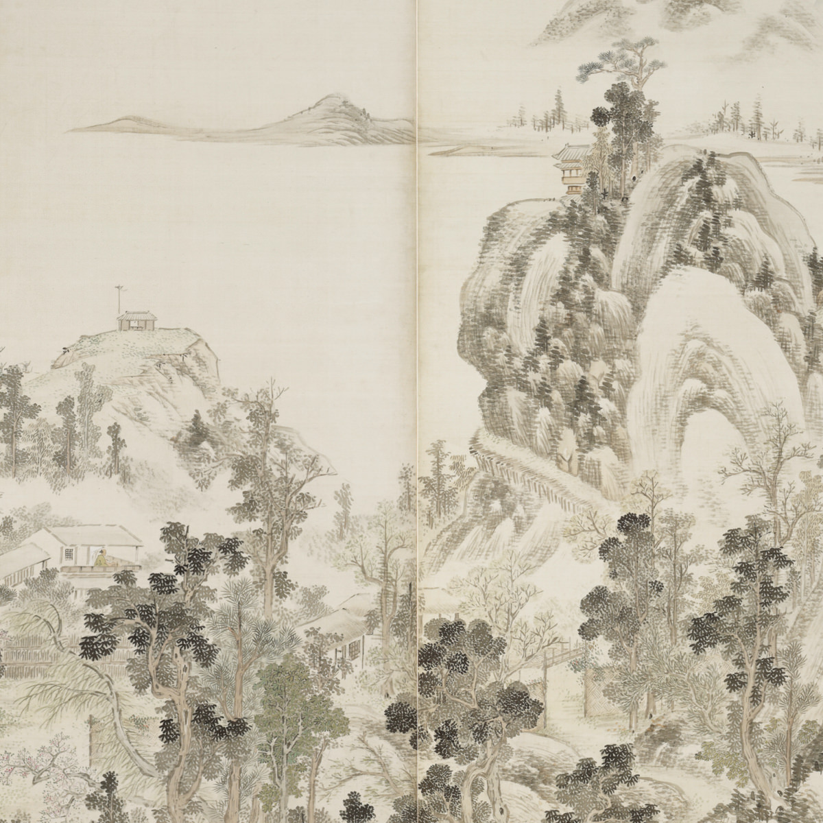 Spring and Autumn Landscapes