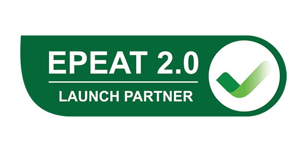 「EPEAT 2.0 Launch Partner」ロゴ