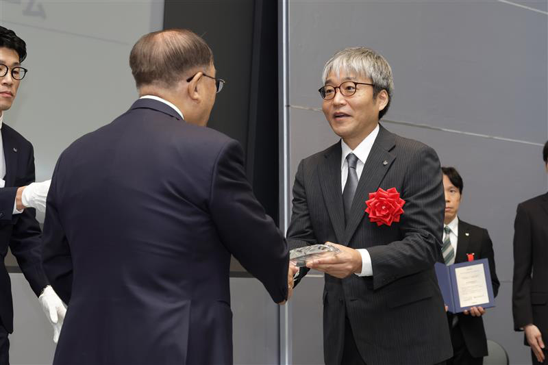 品質表彰式の様子